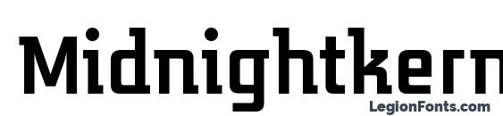 Midnightkernboy bold font, free Midnightkernboy bold font, preview Midnightkernboy bold font