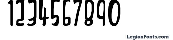 Mighty Tomato Font, Number Fonts