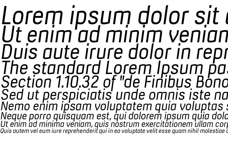 specimens MilibusLt Italic font, sample MilibusLt Italic font, an example of writing MilibusLt Italic font, review MilibusLt Italic font, preview MilibusLt Italic font, MilibusLt Italic font