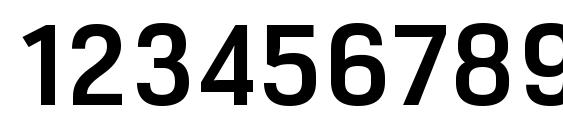 MilibusSb Regular Font, Number Fonts