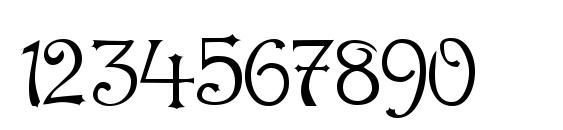 MilleniGem Font, Number Fonts