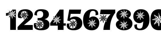 Millenium Star Font, Number Fonts