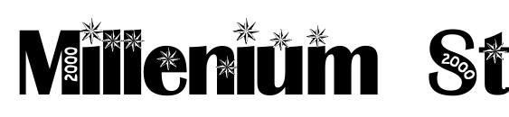 Millenium Star font, free Millenium Star font, preview Millenium Star font