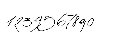 Milonguita Alt Font, Number Fonts