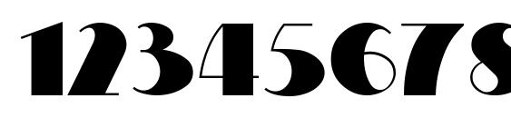 MiltonBurlesque Font, Number Fonts