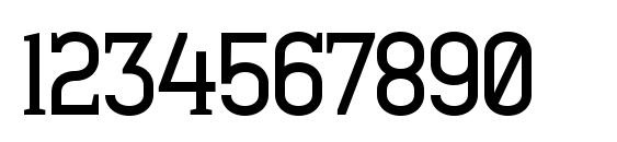 Minaeff Ect Bold Font, Number Fonts