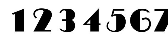 MinesDB Normal Font, Number Fonts