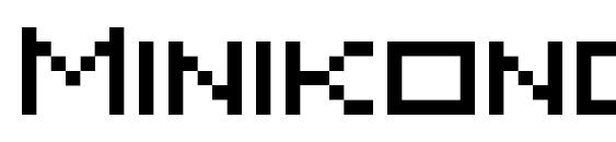 Minikongo font, free Minikongo font, preview Minikongo font