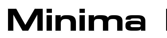 Minima Expanded SSi Bold Expanded font, free Minima Expanded SSi Bold Expanded font, preview Minima Expanded SSi Bold Expanded font