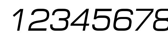 Minima SSi Italic Font, Number Fonts