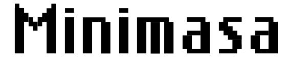 шрифт Minimasa, бесплатный шрифт Minimasa, предварительный просмотр шрифта Minimasa
