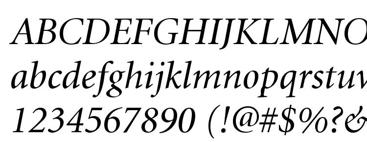 glyphs Minion Cyrillic Italic font, сharacters Minion Cyrillic Italic font, symbols Minion Cyrillic Italic font, character map Minion Cyrillic Italic font, preview Minion Cyrillic Italic font, abc Minion Cyrillic Italic font, Minion Cyrillic Italic font