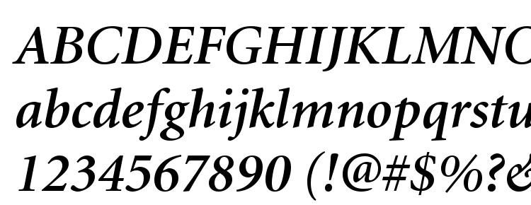 glyphs Minion Cyrillic Semibold Italic font, сharacters Minion Cyrillic Semibold Italic font, symbols Minion Cyrillic Semibold Italic font, character map Minion Cyrillic Semibold Italic font, preview Minion Cyrillic Semibold Italic font, abc Minion Cyrillic Semibold Italic font, Minion Cyrillic Semibold Italic font