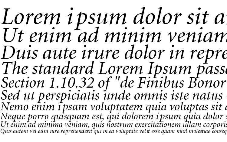specimens Minion Italic font, sample Minion Italic font, an example of writing Minion Italic font, review Minion Italic font, preview Minion Italic font, Minion Italic font