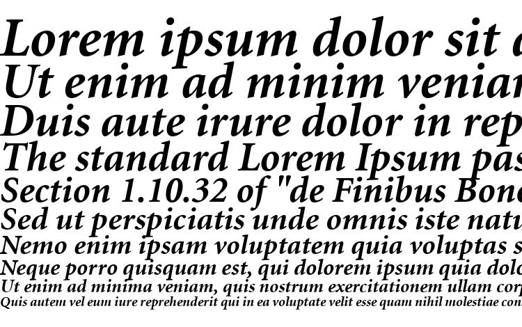 specimens Minion LT Bold Italic font, sample Minion LT Bold Italic font, an example of writing Minion LT Bold Italic font, review Minion LT Bold Italic font, preview Minion LT Bold Italic font, Minion LT Bold Italic font