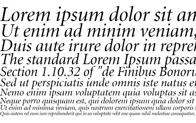 specimens Minion LT Italic Display font, sample Minion LT Italic Display font, an example of writing Minion LT Italic Display font, review Minion LT Italic Display font, preview Minion LT Italic Display font, Minion LT Italic Display font