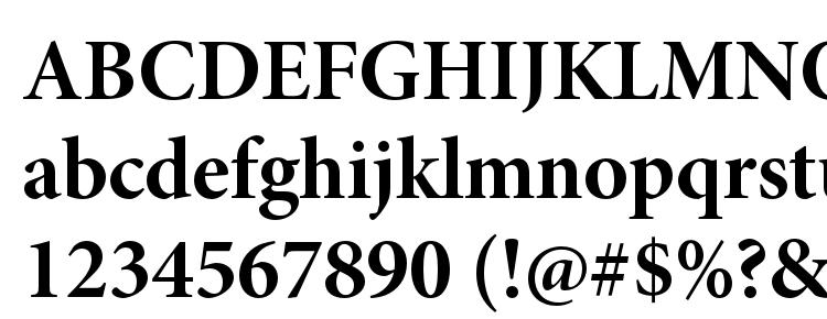 glyphs MinionPro BoldSubh font, сharacters MinionPro BoldSubh font, symbols MinionPro BoldSubh font, character map MinionPro BoldSubh font, preview MinionPro BoldSubh font, abc MinionPro BoldSubh font, MinionPro BoldSubh font