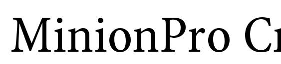 MinionPro CnCapt Font