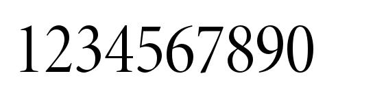 MinionPro CnDisp Font, Number Fonts