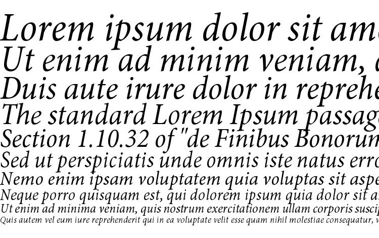 specimens MinionPro CnIt font, sample MinionPro CnIt font, an example of writing MinionPro CnIt font, review MinionPro CnIt font, preview MinionPro CnIt font, MinionPro CnIt font