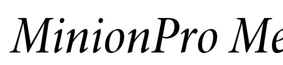 MinionPro MediumCnItSubh font, free MinionPro MediumCnItSubh font, preview MinionPro MediumCnItSubh font