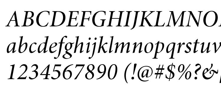 glyphs MinionPro MediumItSubh font, сharacters MinionPro MediumItSubh font, symbols MinionPro MediumItSubh font, character map MinionPro MediumItSubh font, preview MinionPro MediumItSubh font, abc MinionPro MediumItSubh font, MinionPro MediumItSubh font