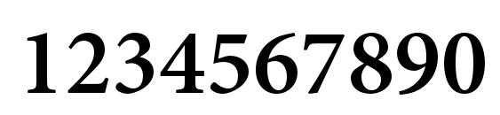 MinionPro Semibold Font, Number Fonts