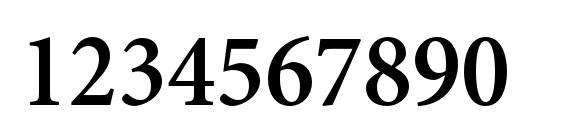 MinionPro SemiboldCn Font, Number Fonts