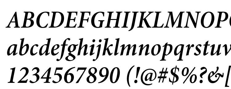 глифы шрифта MinionPro SemiboldCnIt, символы шрифта MinionPro SemiboldCnIt, символьная карта шрифта MinionPro SemiboldCnIt, предварительный просмотр шрифта MinionPro SemiboldCnIt, алфавит шрифта MinionPro SemiboldCnIt, шрифт MinionPro SemiboldCnIt