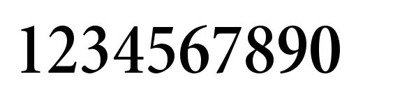 MinionPro SemiboldCnSubh Font, Number Fonts