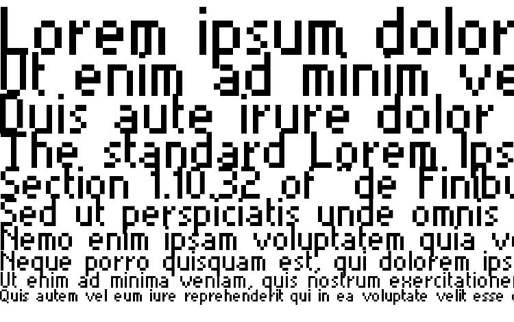specimens Miniset2 font, sample Miniset2 font, an example of writing Miniset2 font, review Miniset2 font, preview Miniset2 font, Miniset2 font