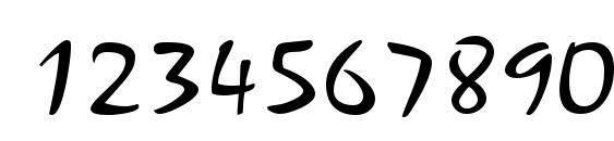 Minstrel Bold Font, Number Fonts