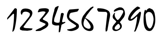 Minstrel Regular Font, Number Fonts