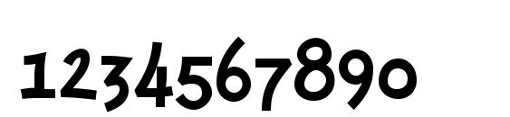MinyaNouvelle Bold Font, Number Fonts