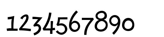 MinyaNouvelle Regular Font, Number Fonts