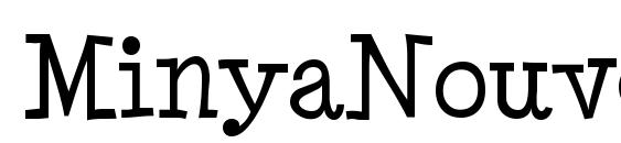 MinyaNouvelle Regular font, free MinyaNouvelle Regular font, preview MinyaNouvelle Regular font