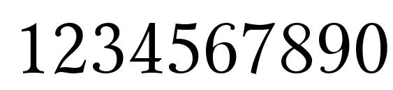 Miramar Font, Number Fonts