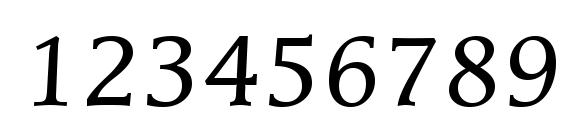 Mirarae BT Font, Number Fonts