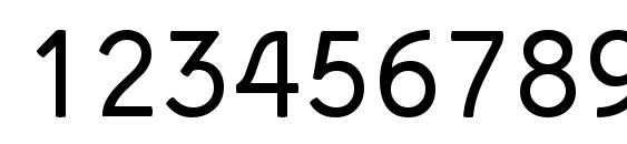 Miriam Transparent Font, Number Fonts