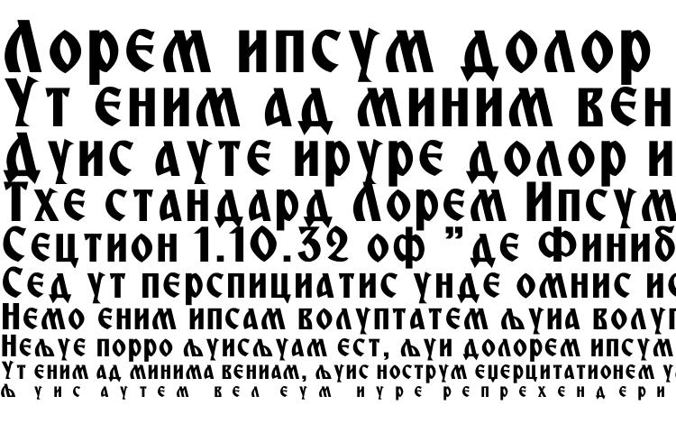 specimens MiroslavCrn font, sample MiroslavCrn font, an example of writing MiroslavCrn font, review MiroslavCrn font, preview MiroslavCrn font, MiroslavCrn font