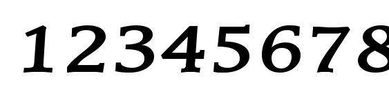 Mirror Bold Font, Number Fonts