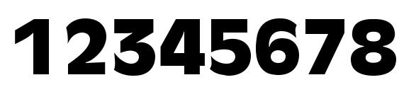 Misce Display SSi Font, Number Fonts