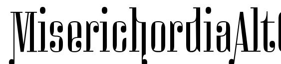 MiserichordiaAltC Font