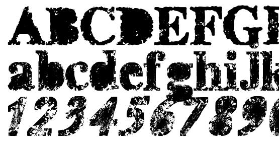 misprinted type Font Download Free / LegionFonts