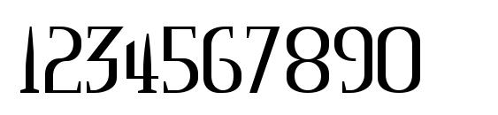 Mississauga Font, Number Fonts