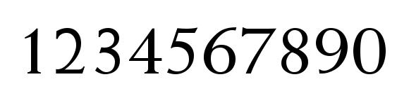 Missive SSi Font, Number Fonts