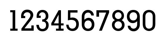 Missouri Light Regular Font, Number Fonts