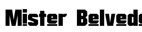 Mister Belvedere Upper Font