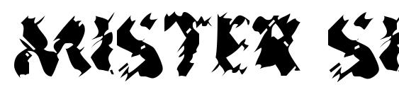 Mister Sinister font, free Mister Sinister font, preview Mister Sinister font