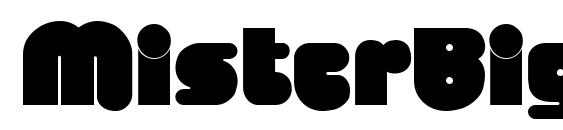 MisterBig Regular DB font, free MisterBig Regular DB font, preview MisterBig Regular DB font
